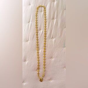 Tory Burch Little Clover Link Necklace